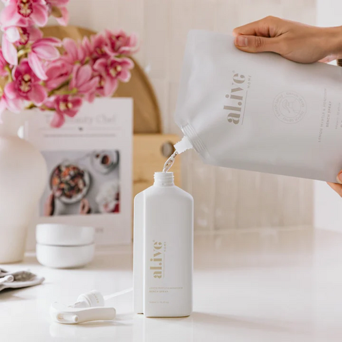 AL.IVE BODY | 900ml Kitchen Bench Spray Refill -Lemon Myrtle &amp; Honeydew