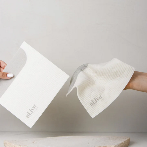 Al.Ive Body | Biodegradable Dish Cloth - Pack of 2