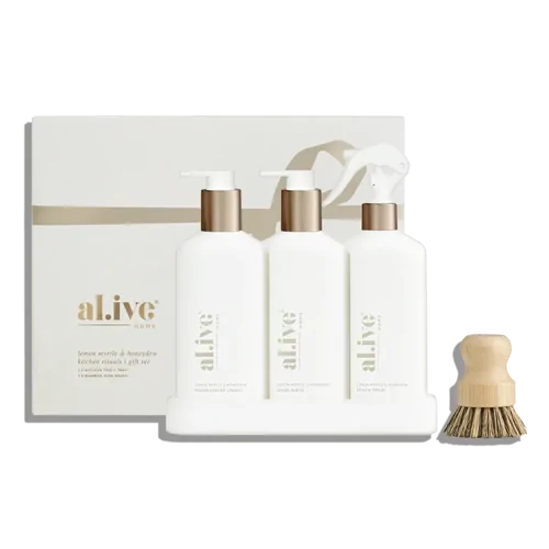 AL.IVE Body - Lemon Myrtle &amp; Honeydew Kitchen Rituals Gift Set – Bronze