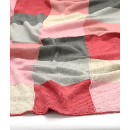 Nana Huchy Baby Blanket – Patchwork Pink