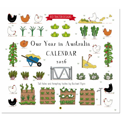 Red Tractor Design ‘Our Year in Australia’ 2026 Calendar | Stories &amp; Recipes