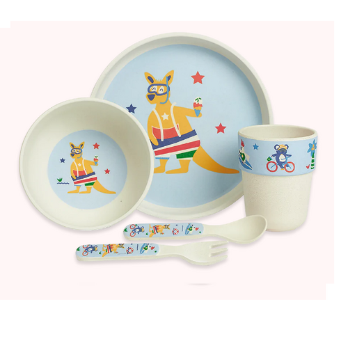 Penny Scallan Design | Bamboo Mealtime Set - Kanga Crew