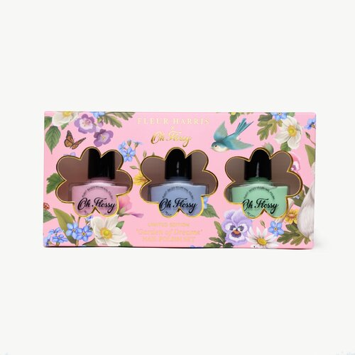 Oh Flossy x Fleur Harris |Garden of Dreams Nail Polish Set