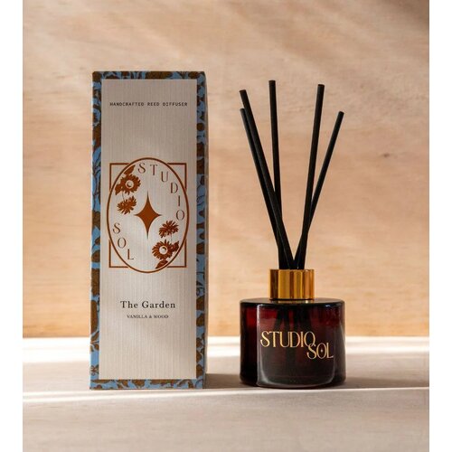 Studio Sol | The Garden Diffuser | Vanilla + Wood