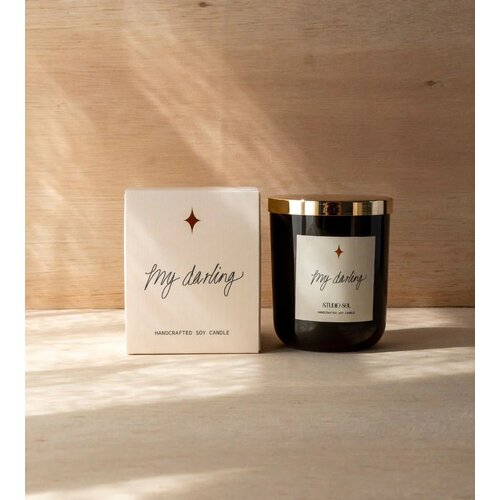 Studio Sol | “My Darling!” Soy Candle| Watermelon Scent.