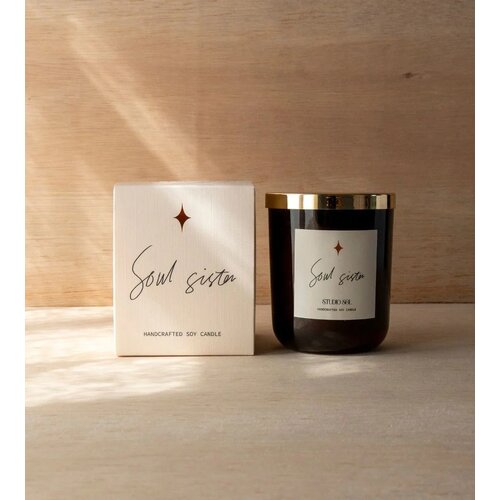 Studio Sol | “Soul Sister” Soy Candle| Watermelon Scent.