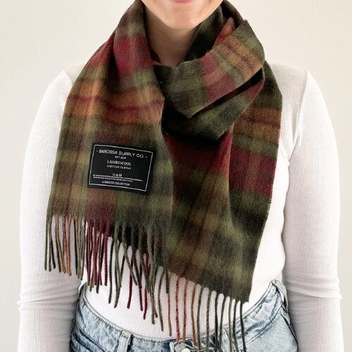 Barossa | Buchanan Autumn- Scottish Tartan Lambswool Scarf