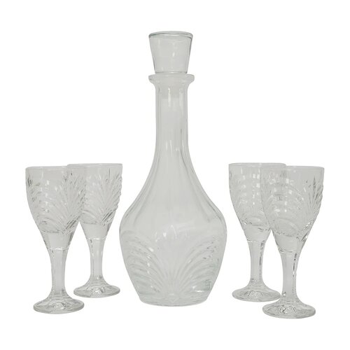 Annabel Trends l Decanter Set - Art Deco 5 piece