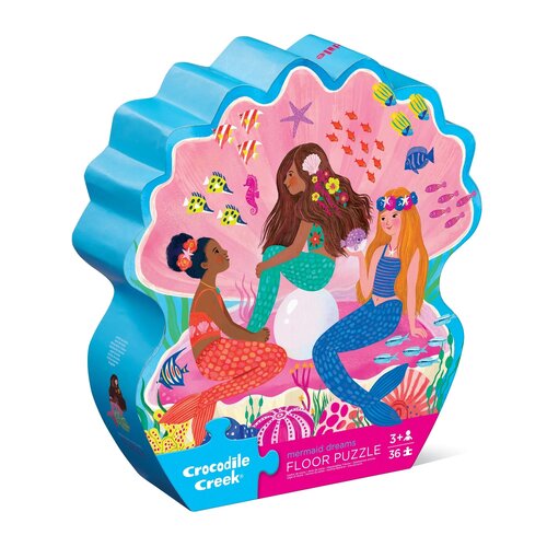Crocodile Creek | Classic Floor Puzzle 36 Piece | Mermaid Dreams