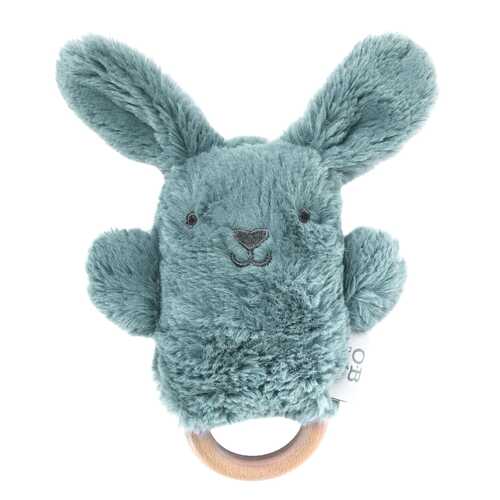 OB DESIGNS | Banjo Bunny Soft Rattle Toy