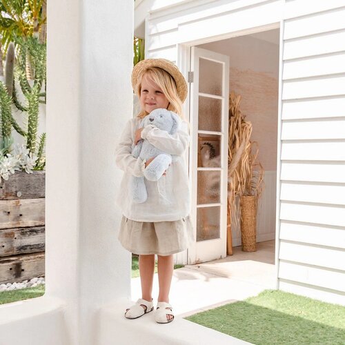 OB Design | Baxter Blue Bunny – Soft Toy 13.5" / 34cm