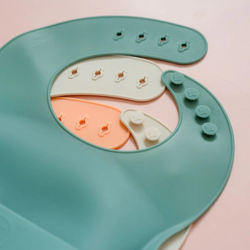 OB DESIGNS | Silicone Bibs With Catcher