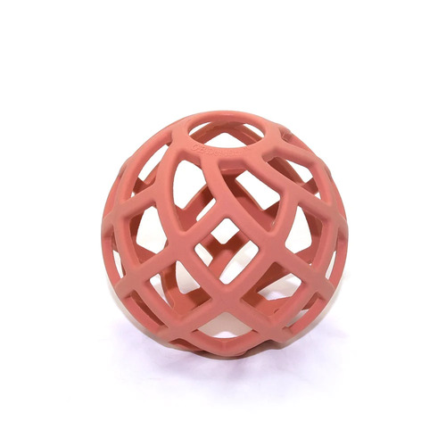 OB DESIGNS | Eco-Friendly Teether Ball - Blush