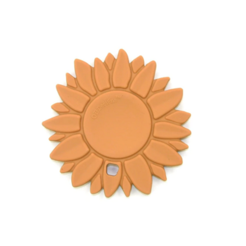 OB DESIGNS | Silicone Sunflower Teether - Ginger