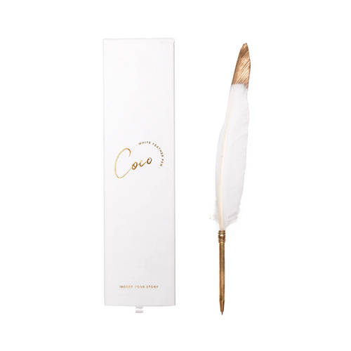Axel &amp; Ash l Coco Feather Pen 