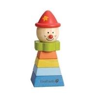EVEREARTH | Stacking Clown With Red Hat