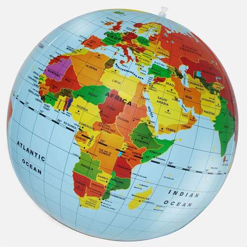TIGER TRIBE | World Globe - Giant Inflatable Globe 50cm
