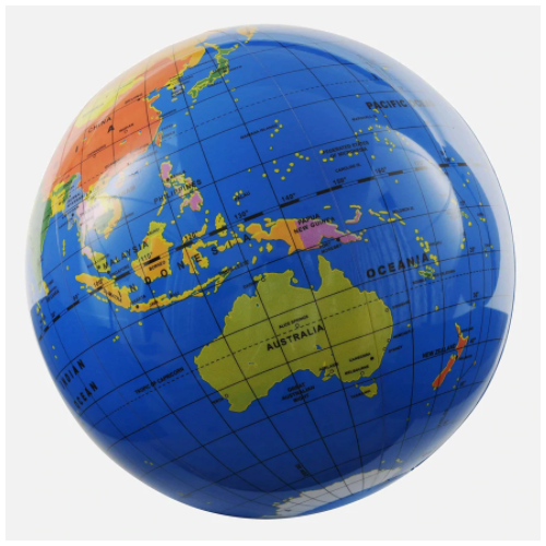 TIGER TRIBE | World Globe 30cm