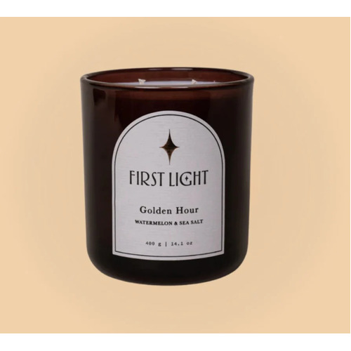 FIRST LIGHT | Golden Hour Scented Candle 400g