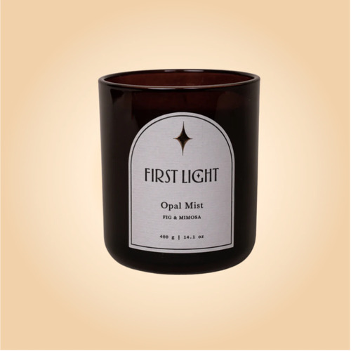 FIRST LIGHT | Opal Mist Scented Candle 400g