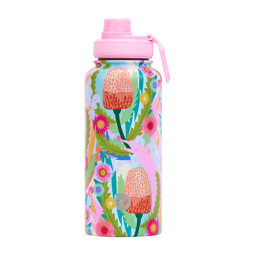 Watermate Stainless Steel Drink Bottle 950ml [Colour: Paper Daisy]