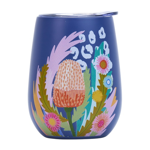 Wine Tumbler - Double Walled [Colour: Paper Daisy]