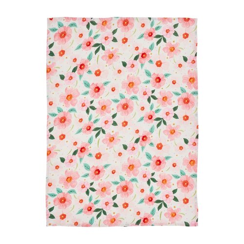 Annabel Trends l Tea Towel - Linen - Meadow Blush