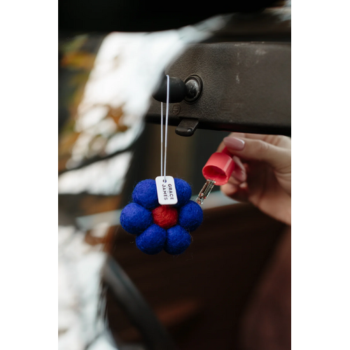 Grace and James | Bloom Collection | Raspberry &amp; Pomegranate - Felt Air Freshener