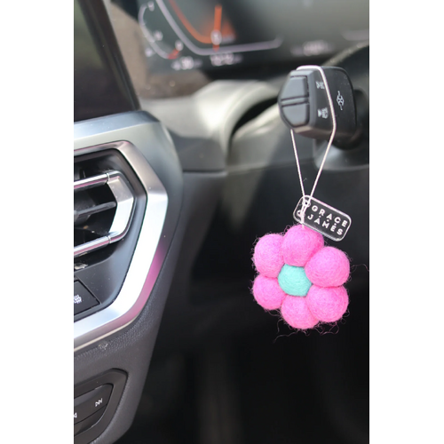 Grace and James | Bloom Collection | Persimmon &amp; Vanilla - Felt Air Freshener
