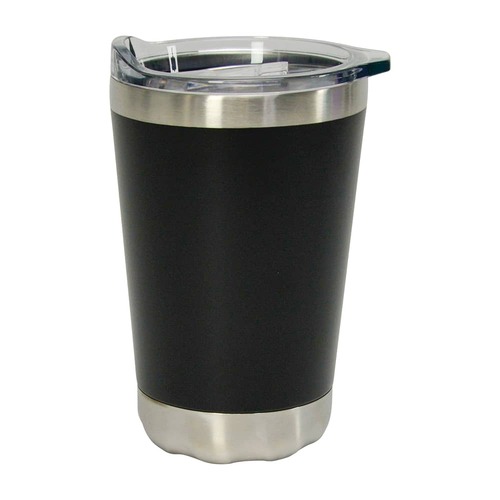 ANNABEL TRENDS | Coffee Mug - Double Walled - Stainless Steel - Black
