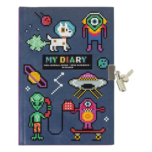 TIGER TRIBE |  Lockable Diary - Pixel Space