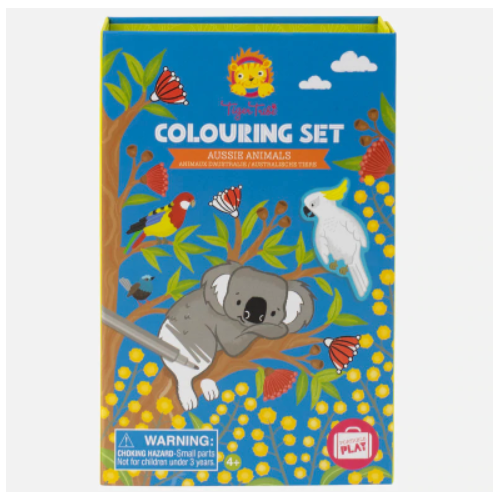 TIGER TRIBE | Colouring Set - Aussie Animals