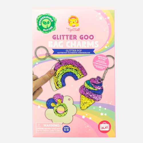 TIGER TRIBE | Glitter Goo Craft Set - Bag Charms