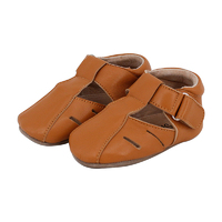 SKEANIE | Dakota Leather Pre-walkers In Tan