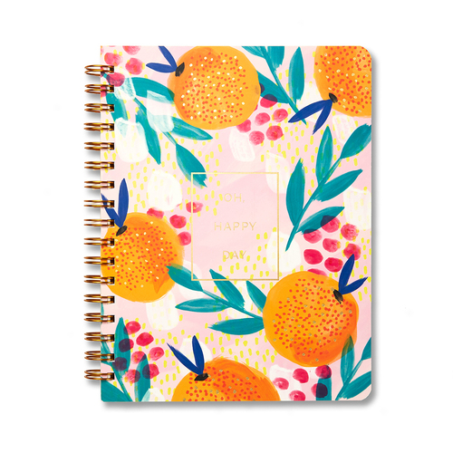 Book - Wire-O Notebook - Oh, Happy Day