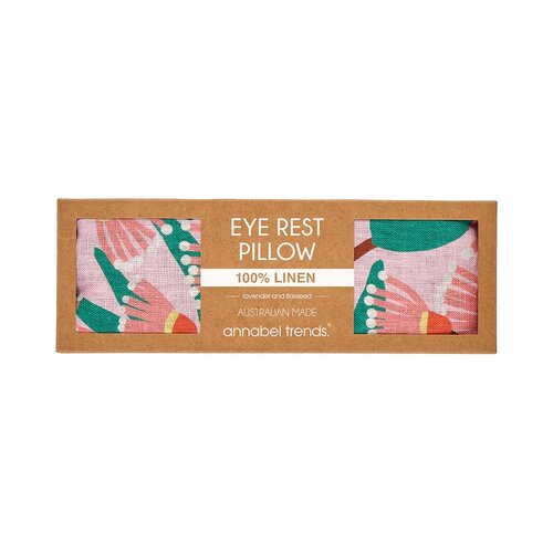 Annabel Trends Eye Rest Pillow – Linen – Blossom Branches