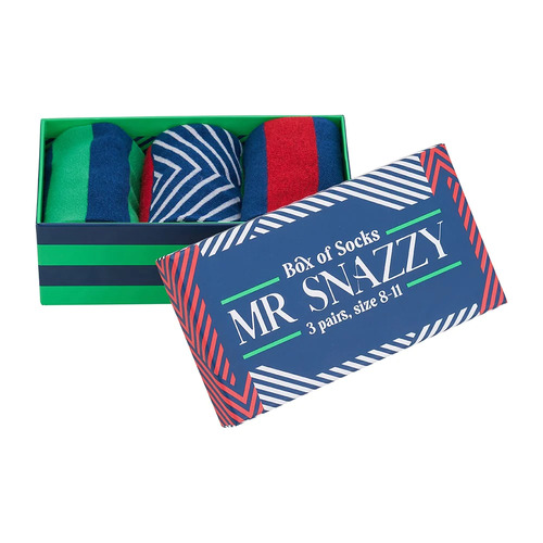 ANNABEL TRENDS | Funky Feet Socks - Mr Snazzy 3 Pack