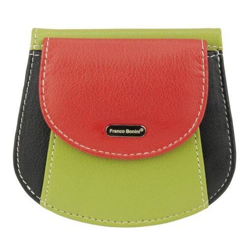 FRANCO BONINI | Coin Purse - Orange Multi