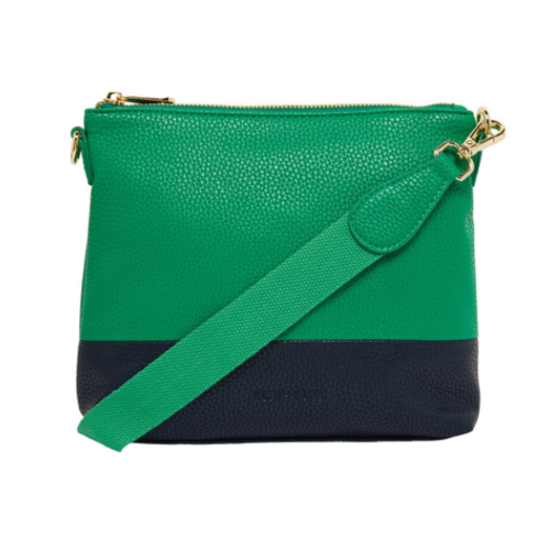 ELMS + KING | Avoca Crossbody - Green & Navy