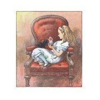 Cushion - Alice On The Chair