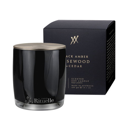 URBAN RITUELLE | Black Amber 400g Candle