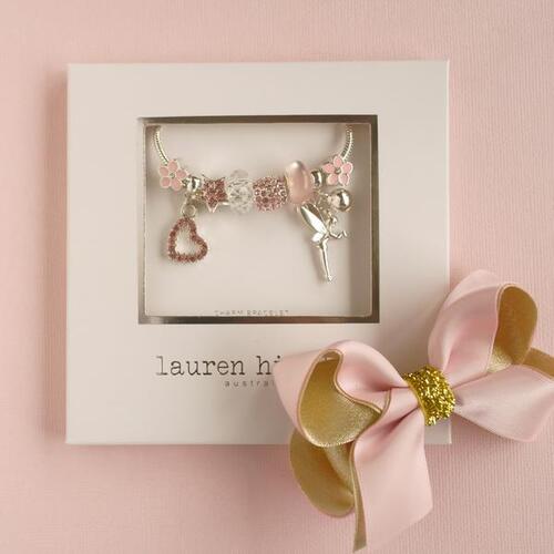 LAUREN HINKLEY | Fairy Charm Bracelet Pink