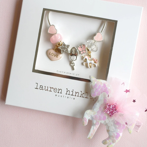 LAUREN HINKLEY | Unicorn Charm Bracelet