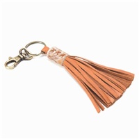 THE DESIGN EDGE | Bali Tassel - Tan Leather