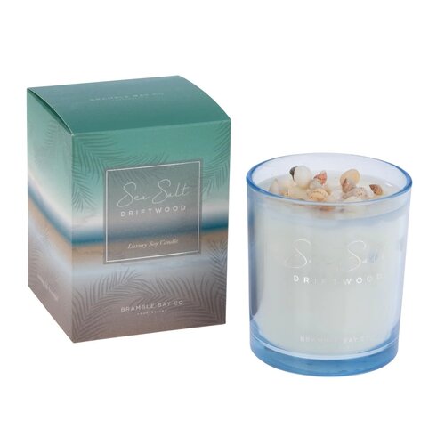 Bramble Bay |Sea Salt &amp; Driftwood 300g Soy Candle