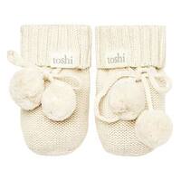 TOSHI | Organic Booties Marley - Cream