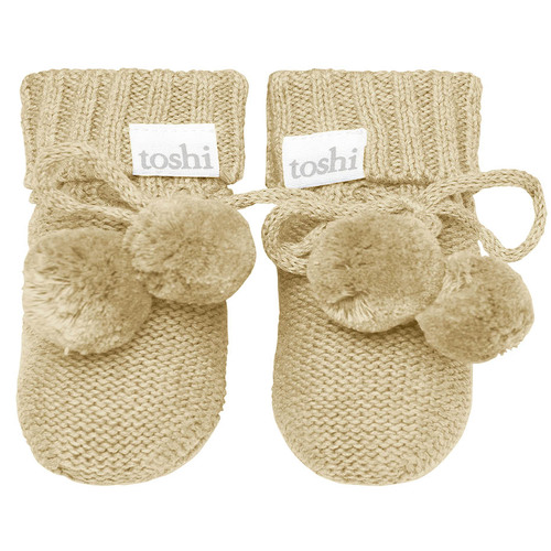 TOSHI | Organic Booties Marley - Driftwood
