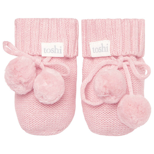 TOSHI | Organic Booties Marley - Pearl