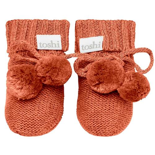 TOSHI | Organic Booties Marley - Saffron