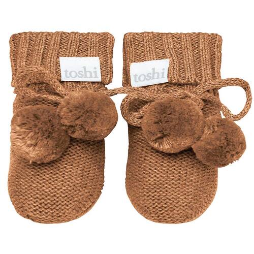 TOSHI | Organic Booties Marley - Walnut